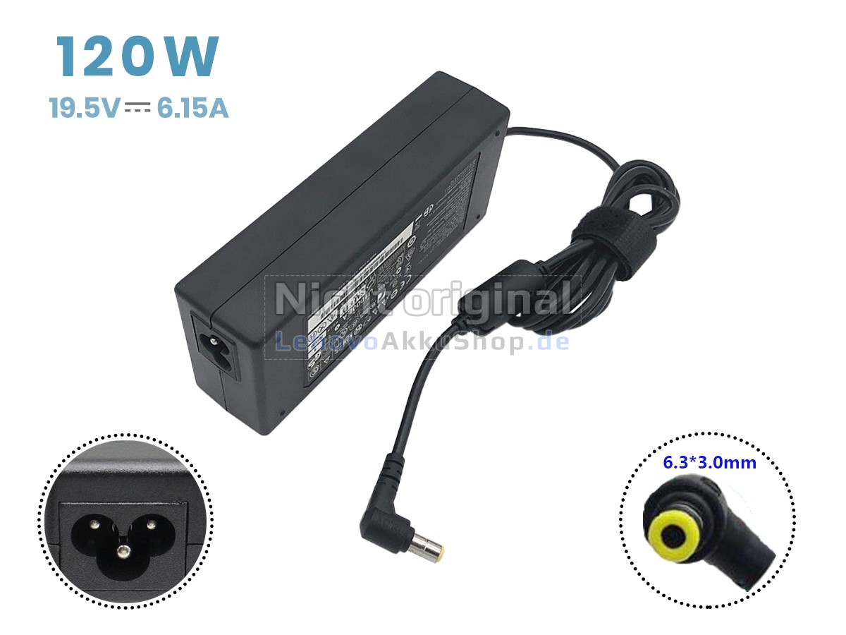 Hochwertige Adapter für Lenovo 19V 6.15A 120W 6.3*3.0MM