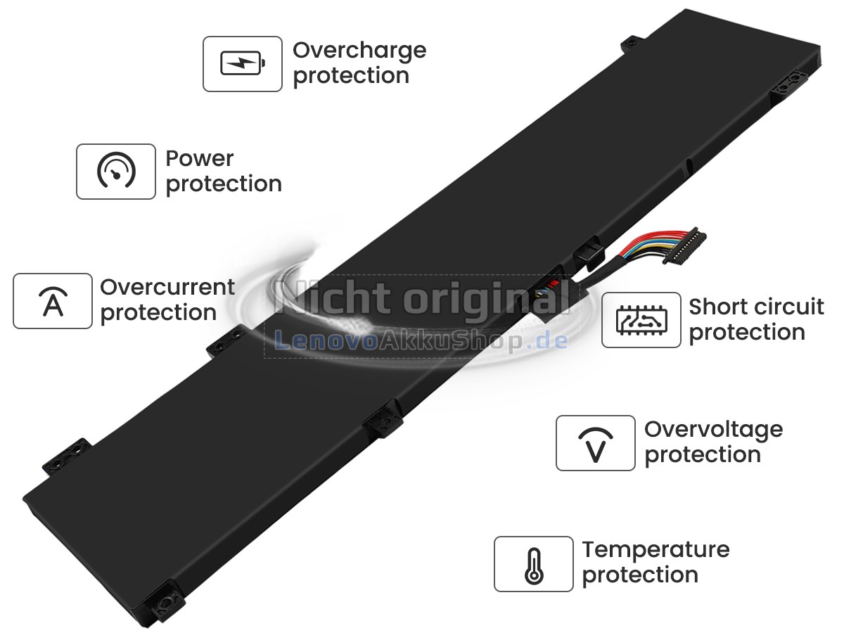 Hochwertige Akku für Lenovo LEGION SLIM 5 16IRH8-82YA0059GM