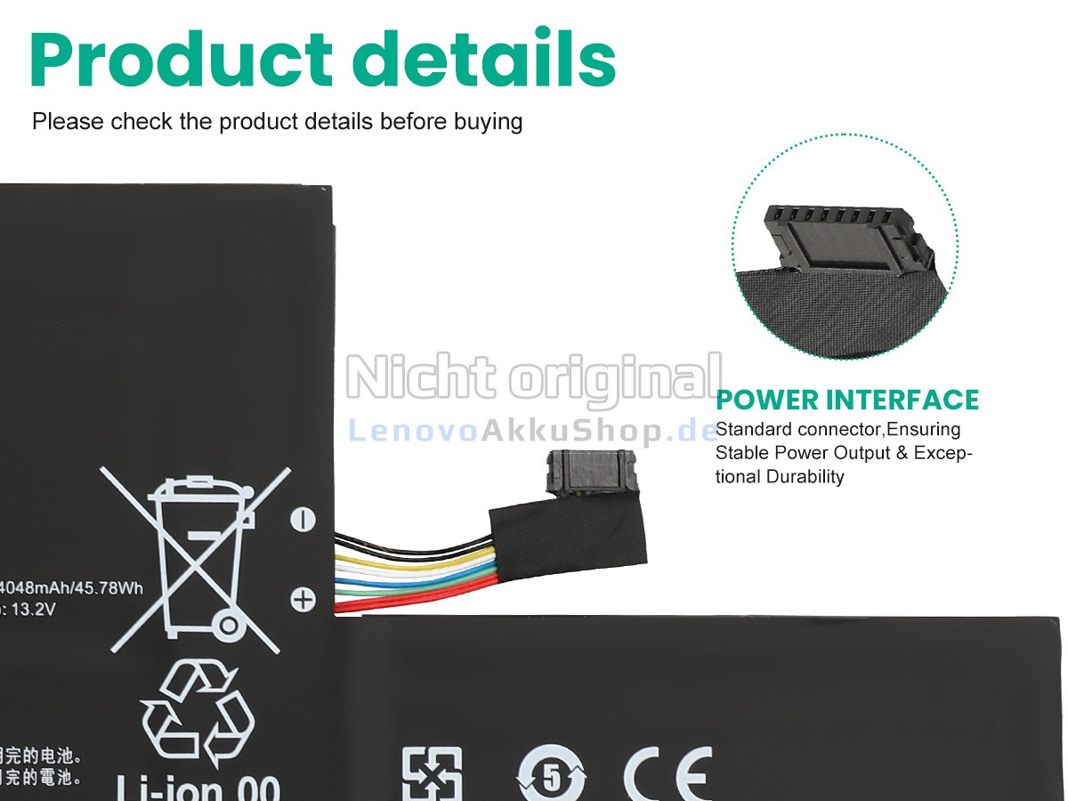 Hochwertige Akku für Lenovo 100W GEN 4-82VK0002SP